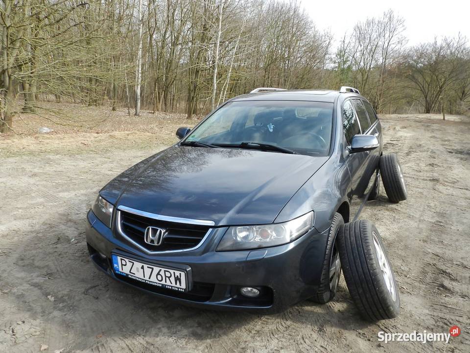 Honda Accord VII 24 LPG duży bagażnik Moja 9 lat aluminiowe felgi Puszczykowo