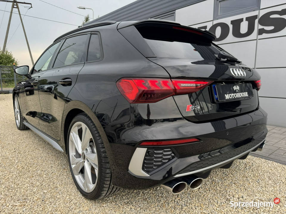 Audi S3 20 TFSI quattro Stronic 23VAT 8Y 2020 czujnik parkowania Chełm Śląski