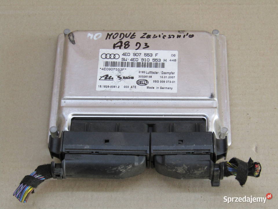 MODUŁ ZAWIESZENIA AUDI A8 D3 4E0907553F