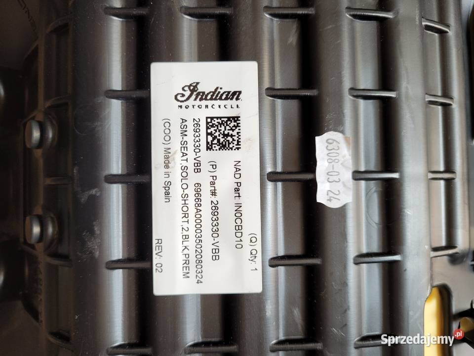 Indian Scout siedzenie kanapa siedzisko siodło Kraków