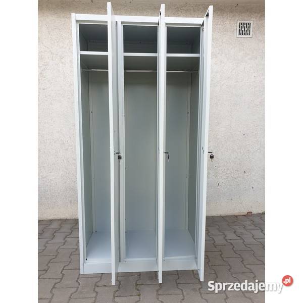 SZAFA 3Komorowa UBRANIOWA SOCJALNA BHP ROBOCZA