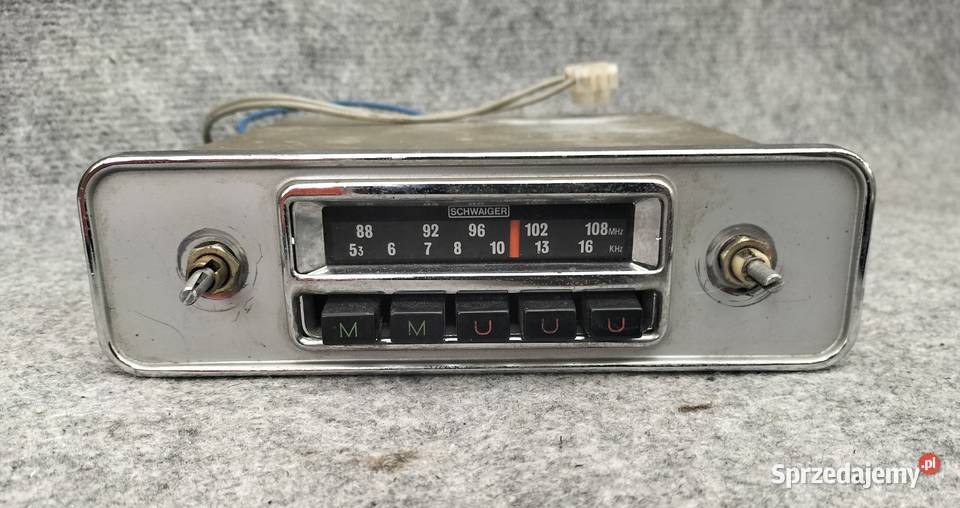 Stare radio samochodowe SCHWAIGER AS1130 Leszno