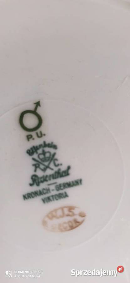 Patera Rosenthal Victoria Efenbein R C Kronach sprzedam