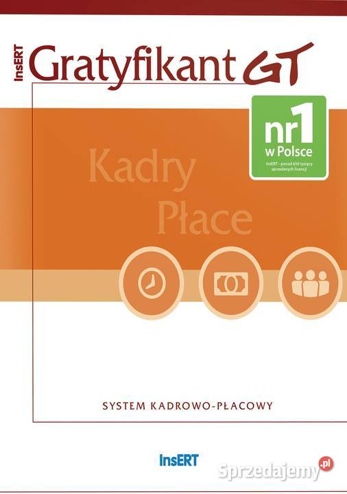 InsERT Gratyfikant GT system kadrowo płacowy Oprogramowanie