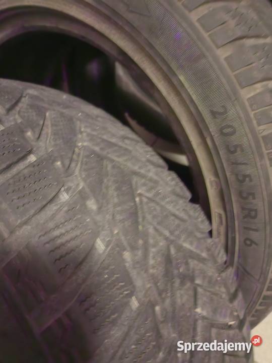 Opony zimowe 20555r16 Okazja Tanio Samochodowe małopolskie Kraków