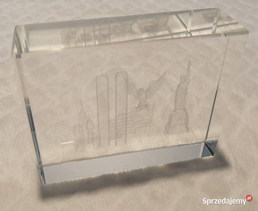 USA Statua wolności Orzeł amerykański WTC 3D Czeladź