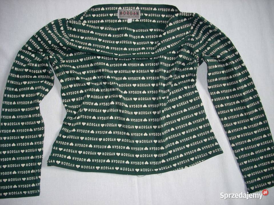 MORGAN Bluzeczka Logowana 36 38 Rozmiar 36(S) sprzedam