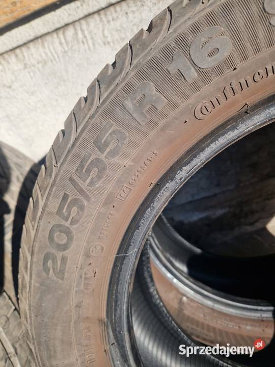 Sprzedam opony letnie używane Continental Samochodowe Pruszków