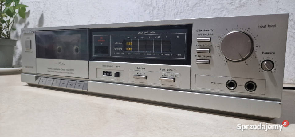 Magnetofon Technics RSB105 Casette deck Magnetofony Międzychód sprzedam