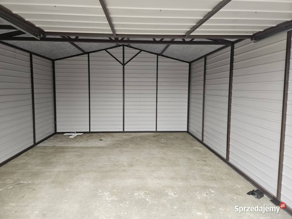 4x6 Garaze Blaszane Garaż Blaszany Blaszak 24m2 Lublin