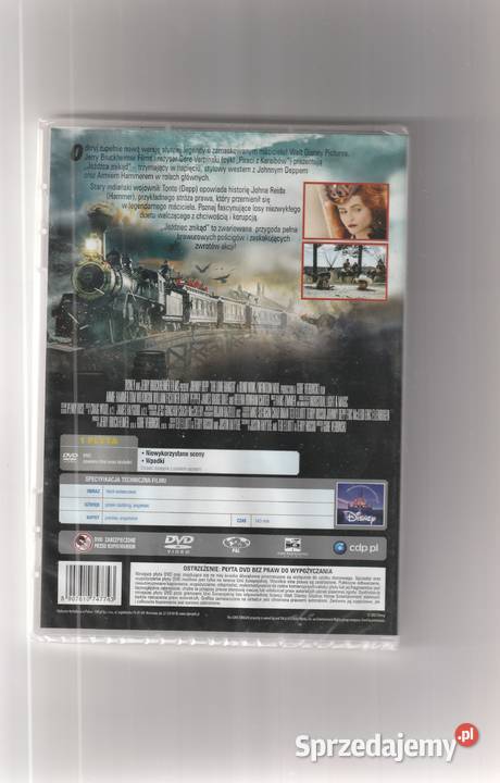 Jeździec znikąd Johny Depp DVD Pruszków