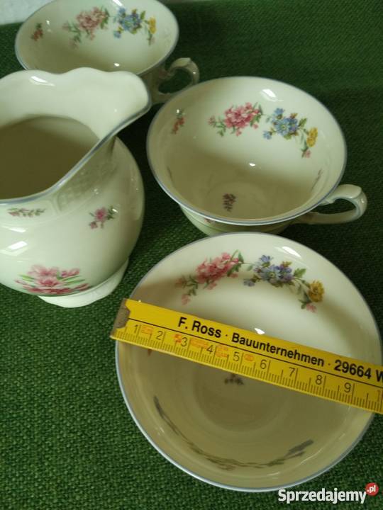 Rosenthal mlecznik 3 filiżanki Ropa