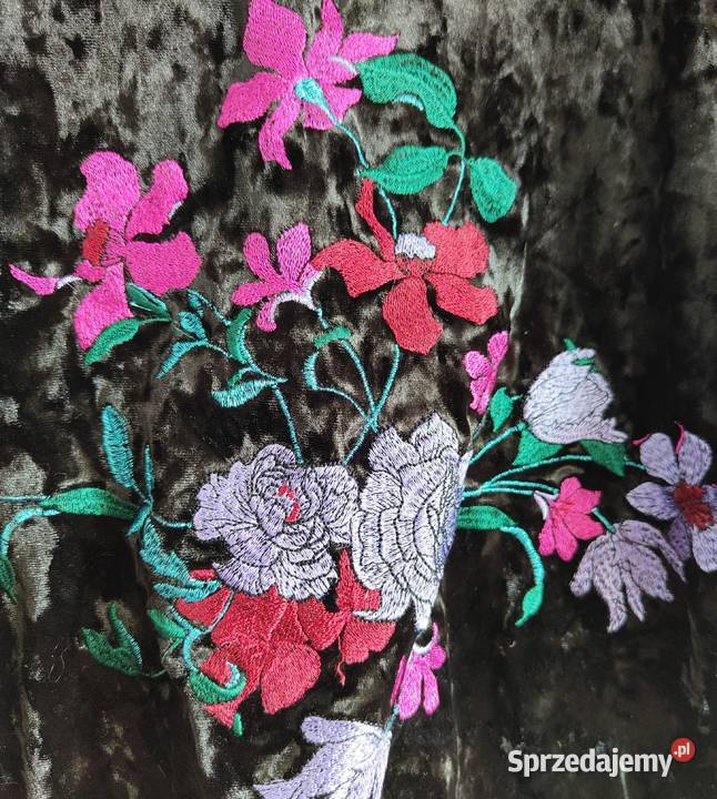 Bolerko kamizelka Lindex dzarna welur aksamit XS Rozmiar 36(S) sprzedam