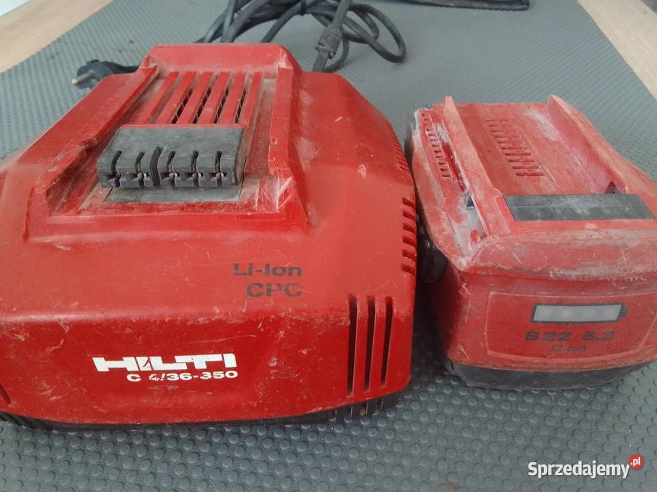 Hilti ładowarka z baterią Międzychód sprzedam