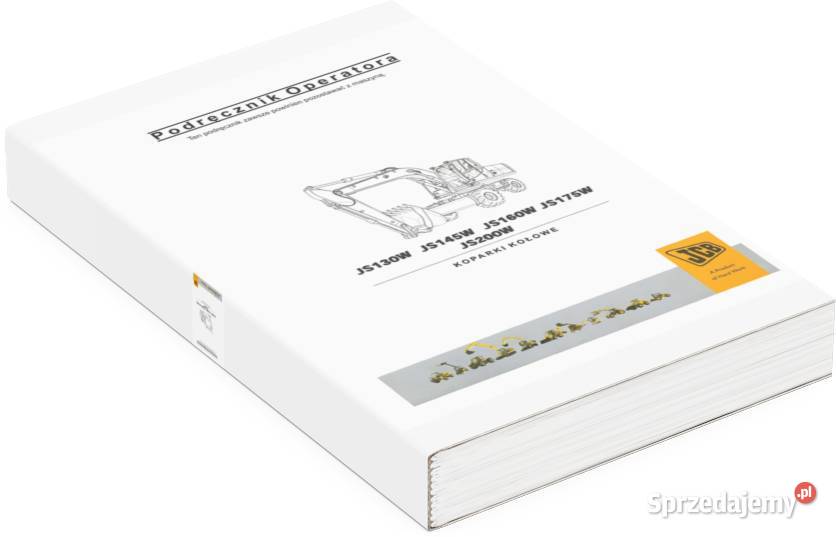 JCB 540 70 Instrukcja katalog napraw obsługi DTR Szamotuły sprzedam