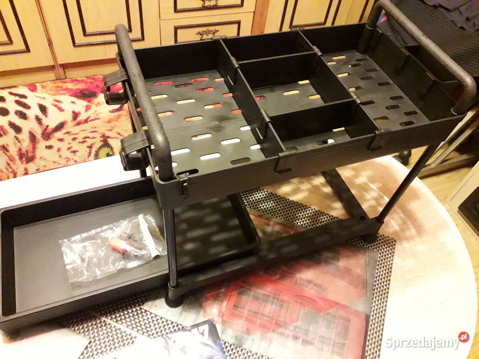 Nowy Organizer Półka z Szufladą Regał 2poziomowy Poraj