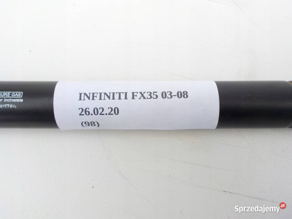 SIŁOWNIK MASKI INFINITI FX35 FX45 0308 Nowy Tomyśl