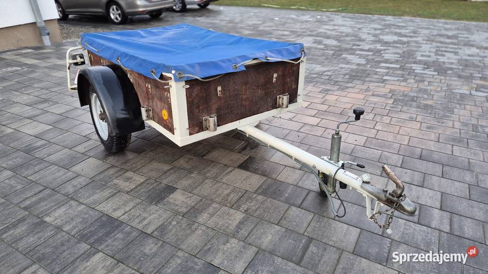 Przyczepka samochodowa do traktorka quada Głogówek