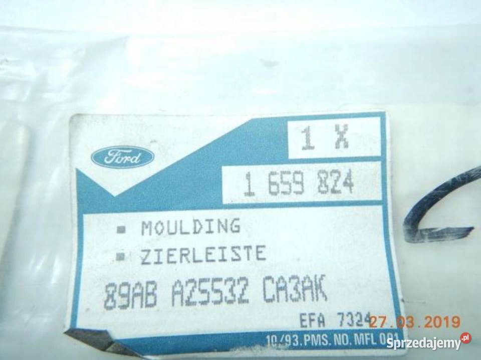 LISTWA DRZWI PRAWY TYŁ FORD ESCORT ORION 8690 lubelskie