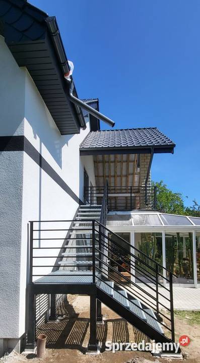 Schody zewnętrzne produkcja i montaż wielkopolskie Ostrów Wielkopolski