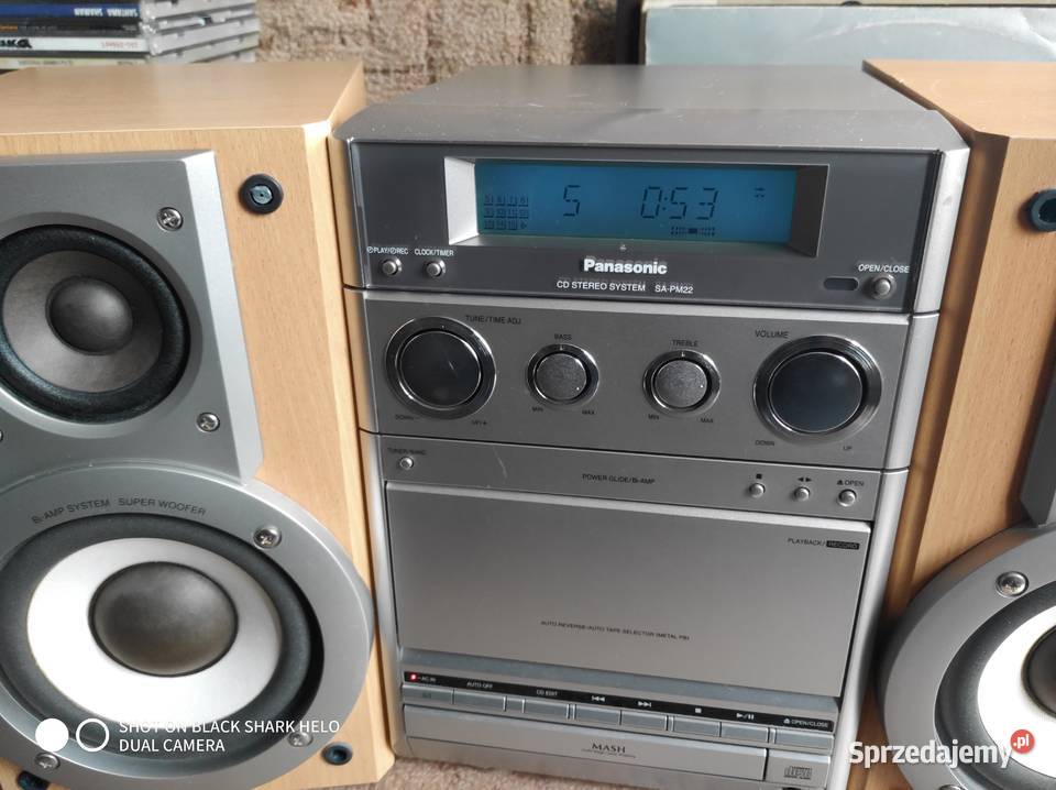 mini wieża Panasonic SAPM22 Wieże i miniwieże Mosty