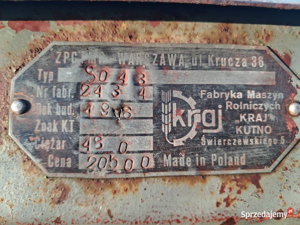 Siewnik Poznaniak mazowieckie