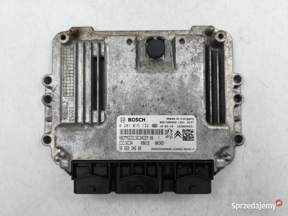 Sterownik Silnika Citroen Nemo 14 HDI 9666934680 Wyszków