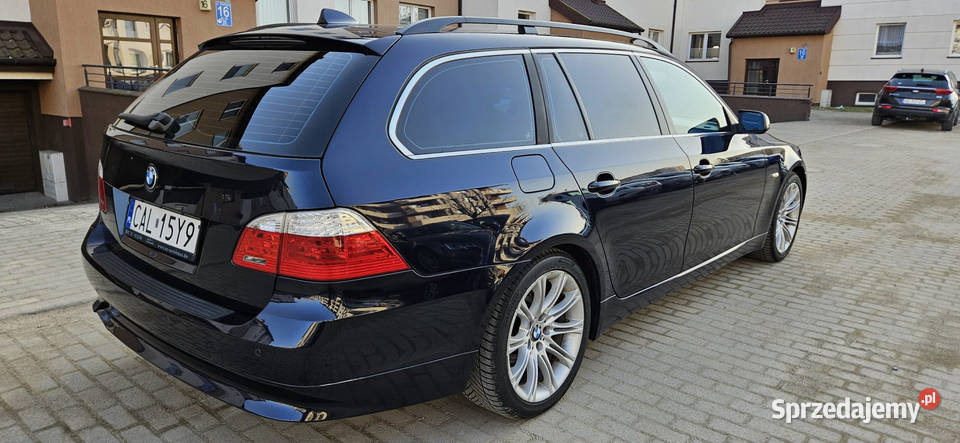 Bmw E61 lift 2009r 20 benz stan wzorowy bogata elektryczne szyby Elbląg