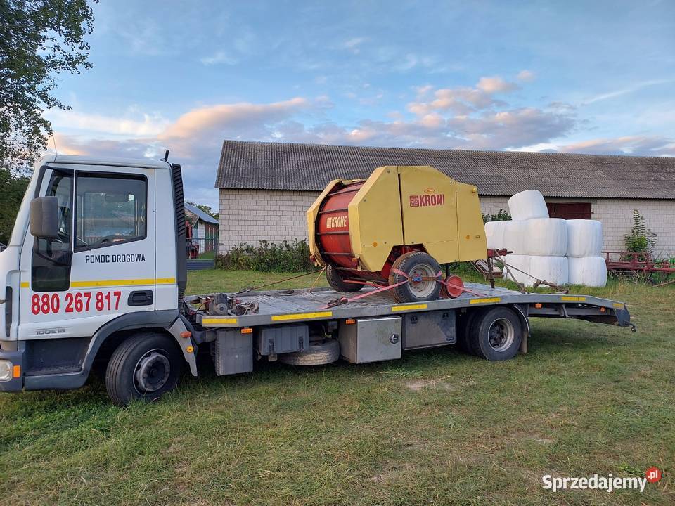 Transport prasa kostkujaca rolująca sipma laweta Transport towarów, przeprowadzki Tuchów