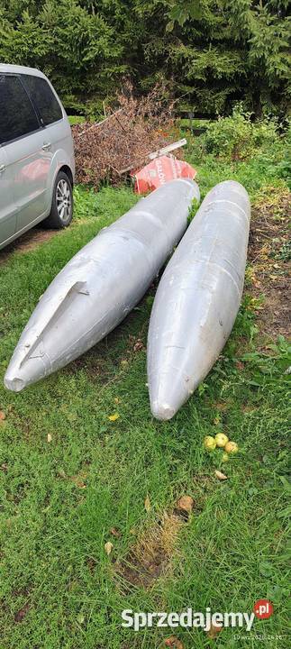 Aluminiowe pływaki do katamaranu Rataje