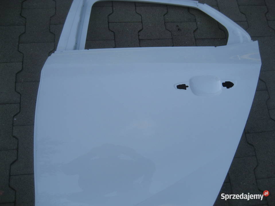 opel corsa f 19r drzwi tył lewe białe Rakoniewice sprzedam
