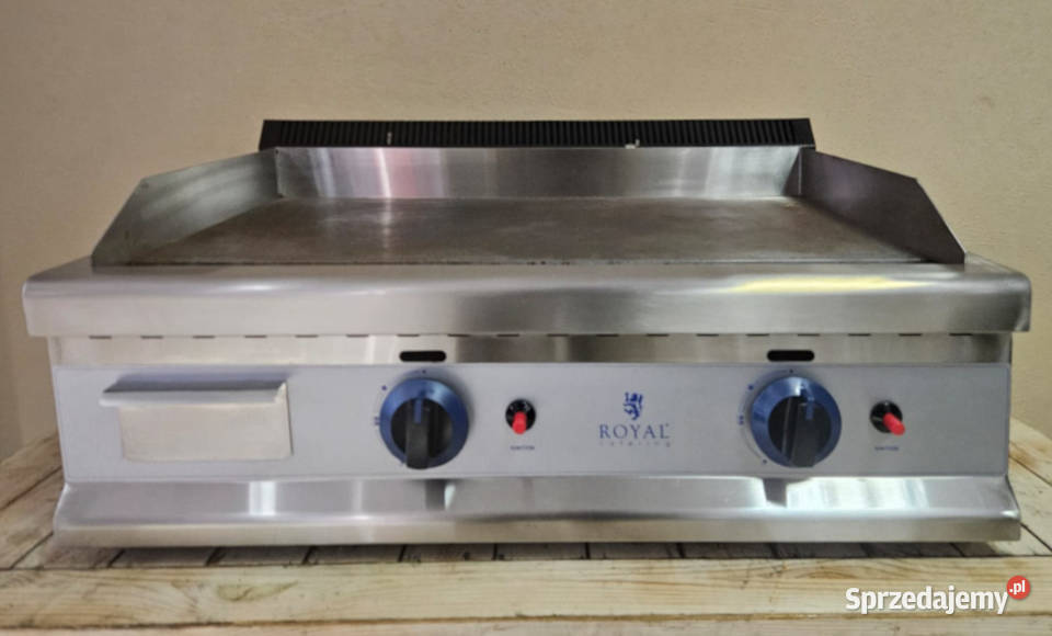 Płyta grillowa gazowa GŁADKA Royal Catering Pszczyna sprzedam