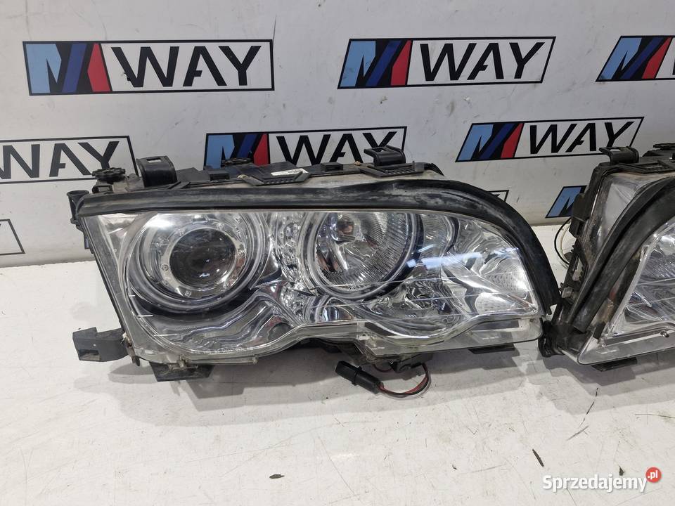 BMW E46 COUPE PRZEDLIFT LAMPY PRZÓD PRZEDNIE sprzedam