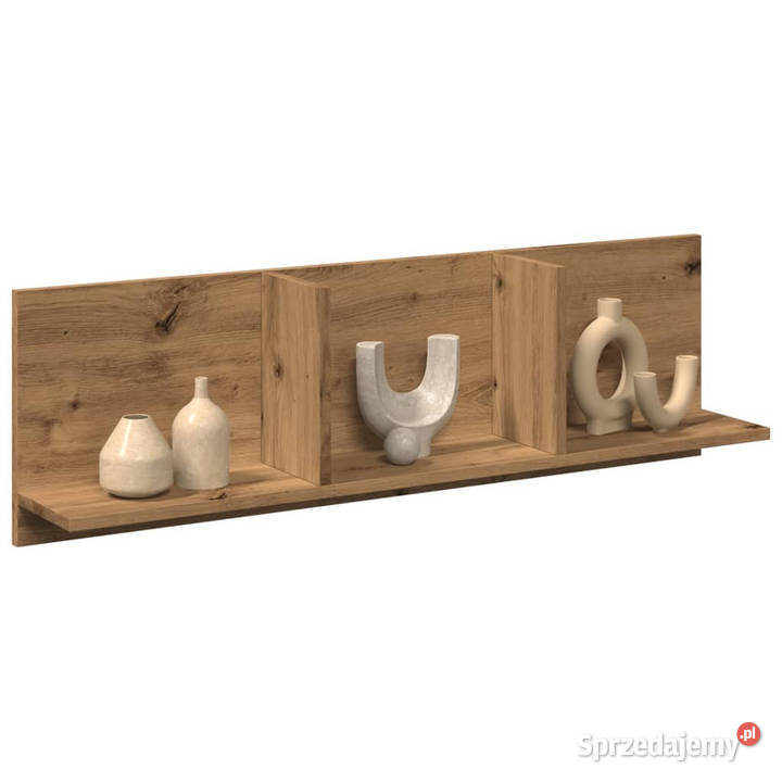 Półka ścienna 100x165x30 dąb artisian WM854867 Warszawa