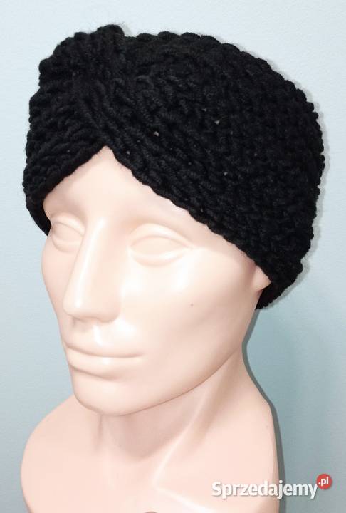 Opaska na głowę czarna Wrocław