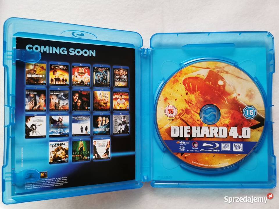 Die Hard 40 Szklana Pułapka 4 Bluray En 2007 łódzkie Wytrzyszczki