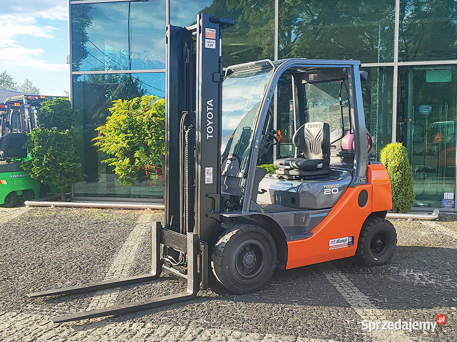 Wózek widłowy Toyota 028FGF20 2 t hilo 37 m LPG małopolskie Kęty