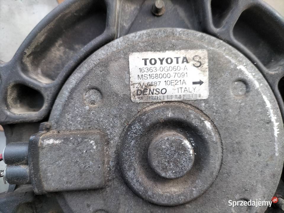 AVENSIS II 2 T25 20 WENTYLATOR CHŁODNICY lubelskie Kamień-Kolonia