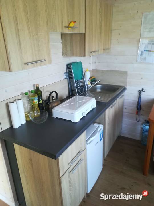 DOMEK CAŁOROCZNY3x7 mobilny drewniany Karwia