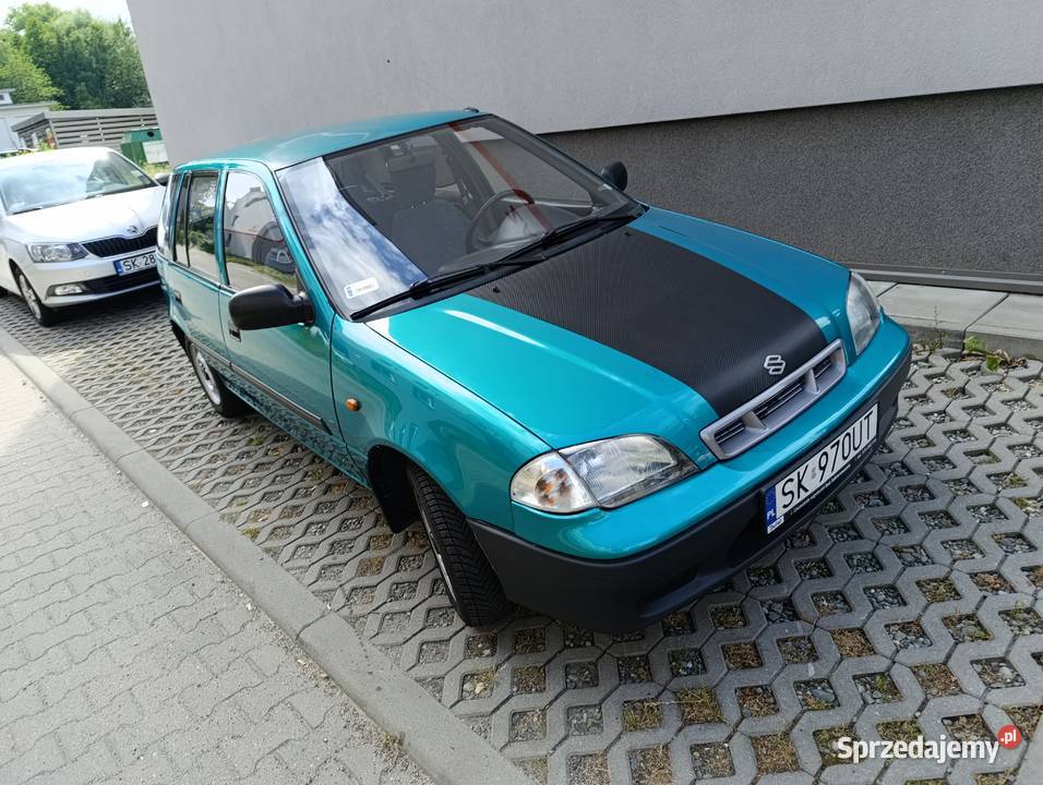 Suzuki Swift II MK2 10i Ładny 2 komplety kół Motoryzacja Katowice