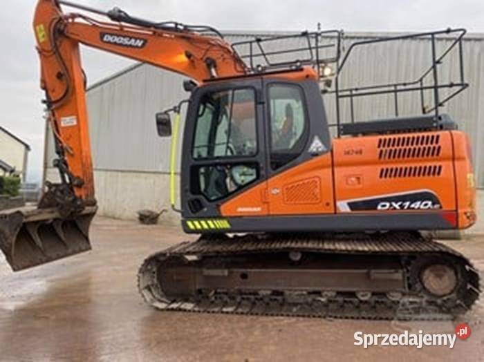 Doosan DX 140 Do Wynajęcia Łódź usługi budowlane