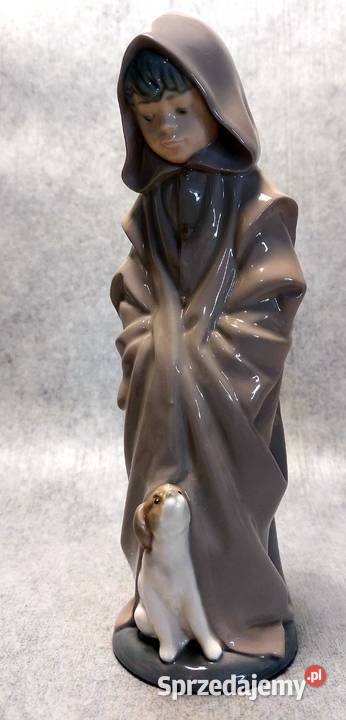 LLADRO NAO 354 Chłopczyk z pieskiem DO KOLEKCJI Szczecinek