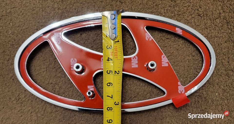 Emblemat Znaczek Logo Przód Hyundai Kona EV