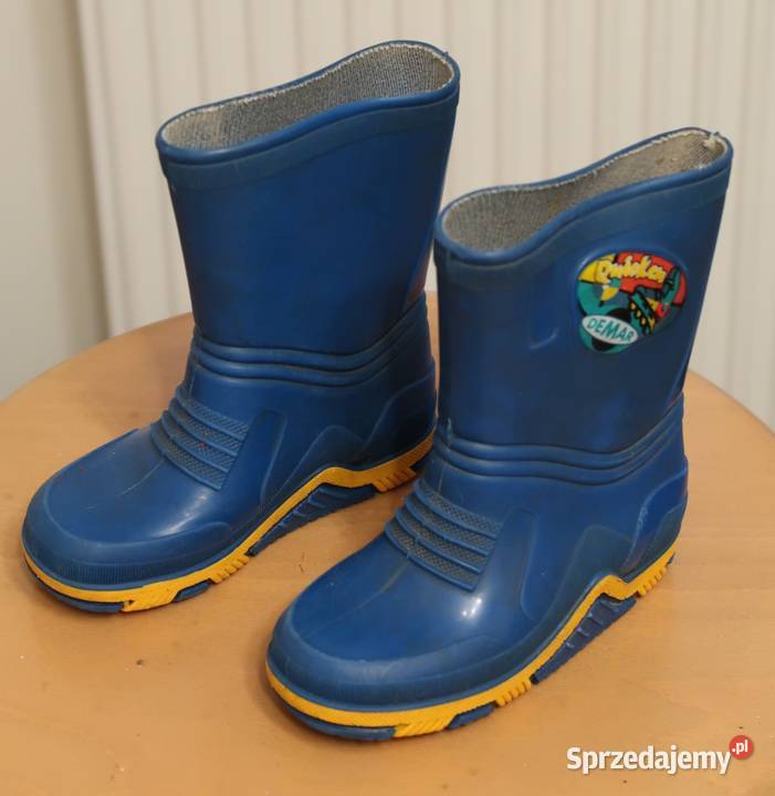 Kalosze chłopca firmy DEMAR 25 Kalosze mazowieckie