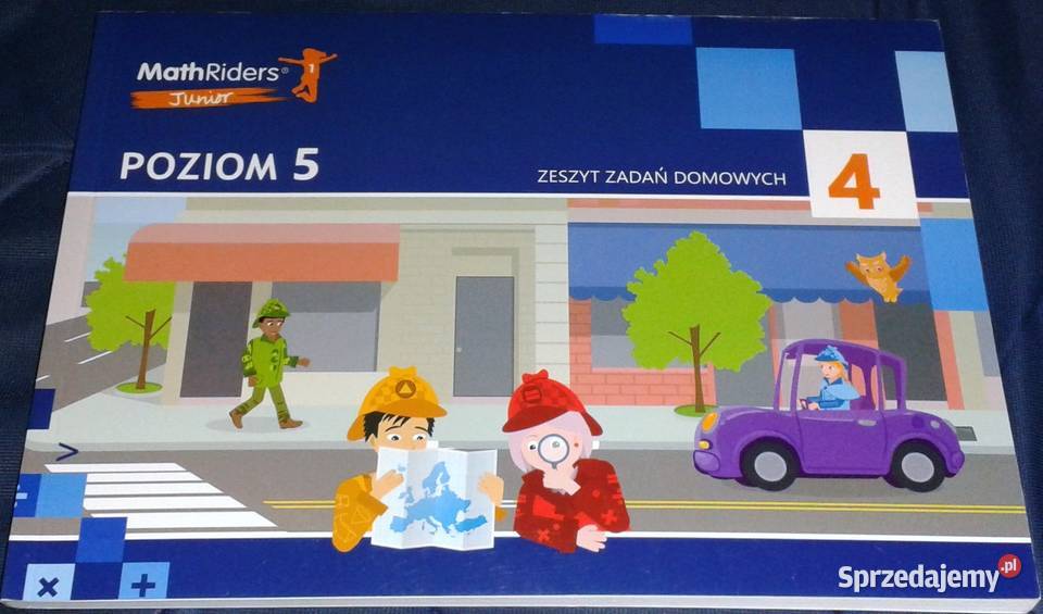 MathRiders Junior Poziom 5 Zeszyt zadań domowych Chełm