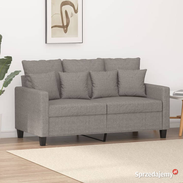 Sofa 2osobowa kolor taupe 120 tapicerowana mazowieckie
