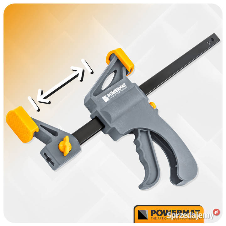 ścisk stolarski zacisk dźwigniowy 200x60 mm