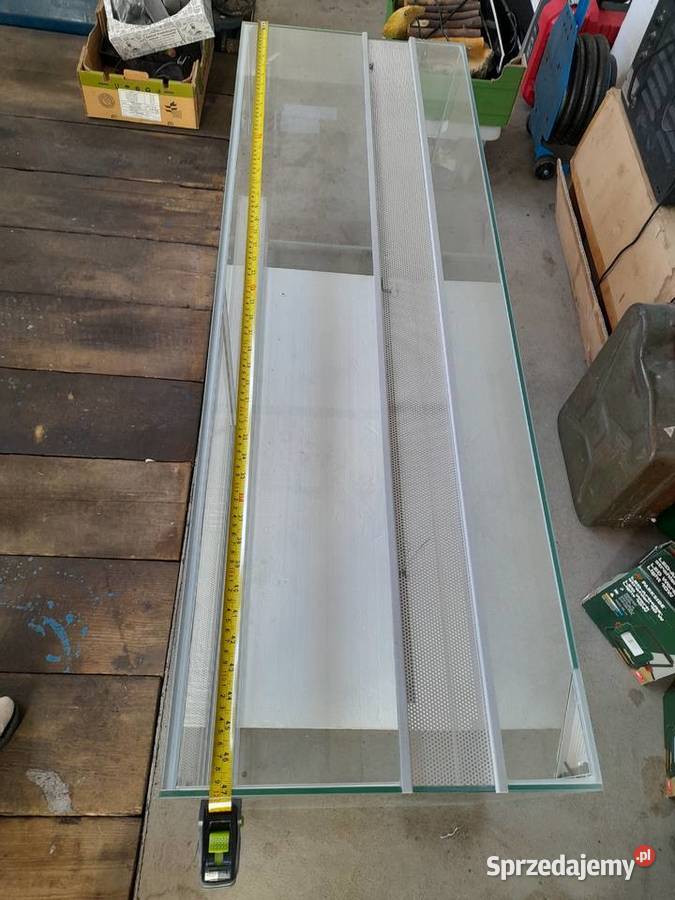 szklane terrarium 120x40x50 oietlenie led boa Terrarystyka Warszawa