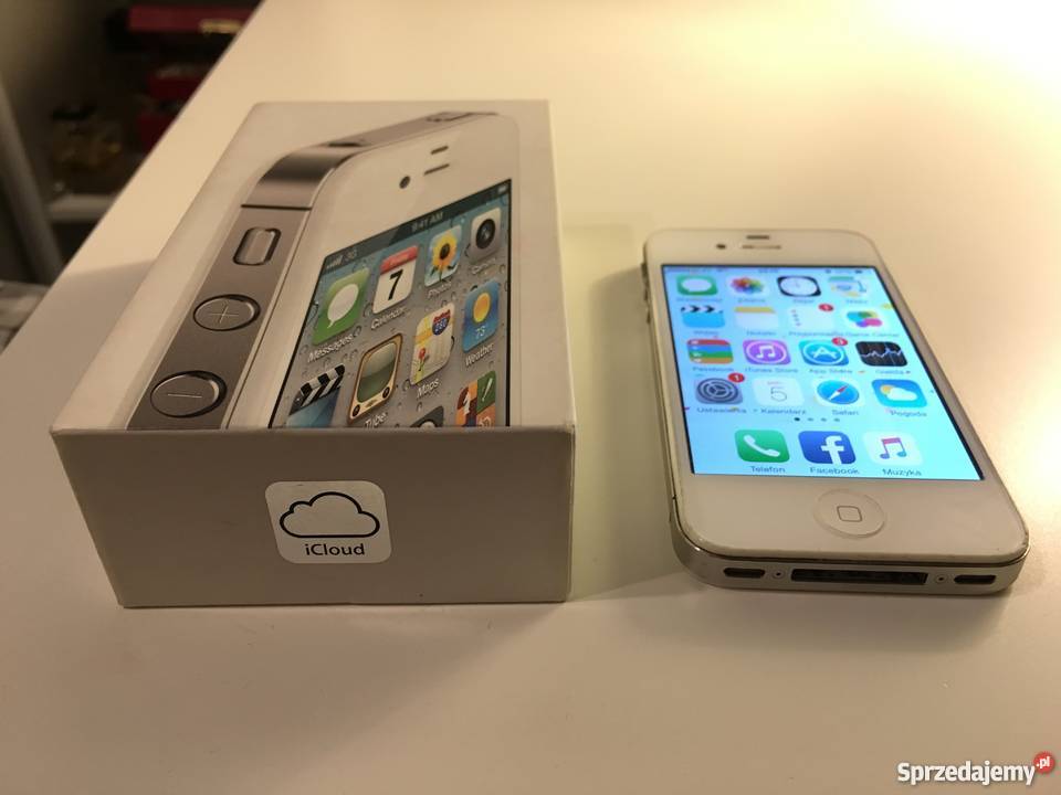 IPHONE 4S 16 GB BIAŁY stan Telefony i Akcesoria Kraków
