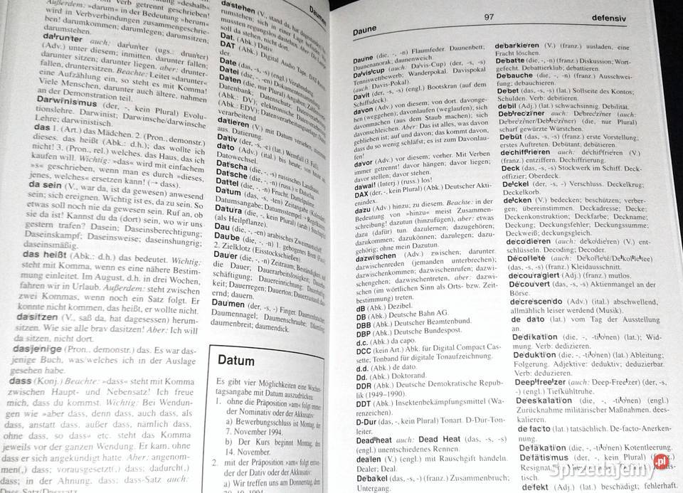 Grosses wrterbuch Deutsche rechtschreibung mit Rok wydania 2002 Chełm